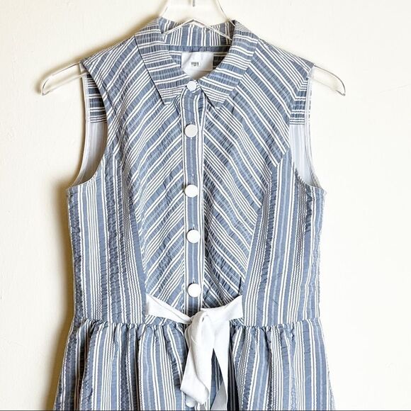 Anthropologie Prose & Poetry Striped Mini Dress, Size Small - Picture 5 of 16